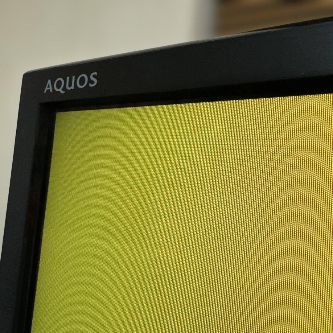 美品 SHARP AQUOS 40V型 液晶テレビ 木目調デザイン 外付機器対応