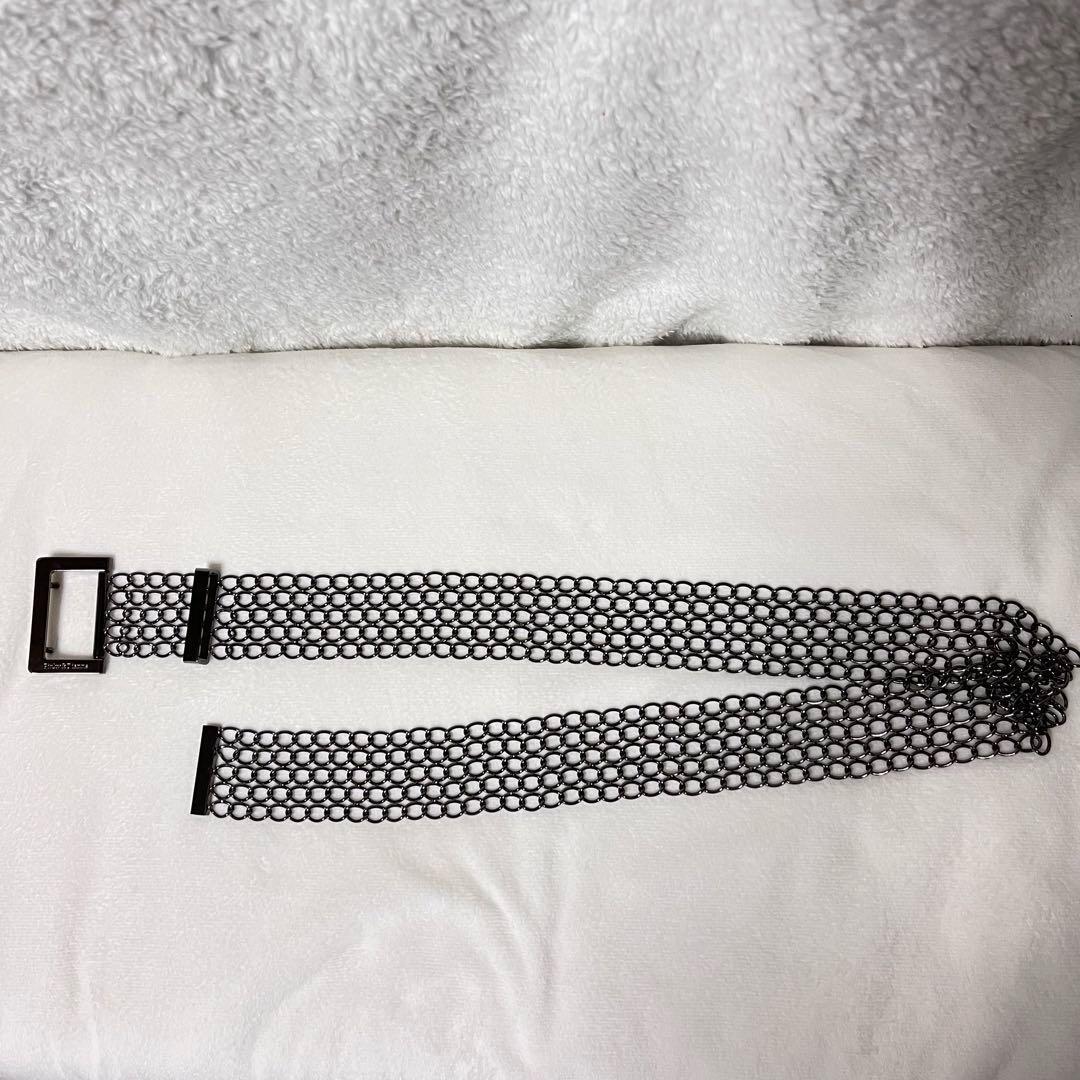 小物 P&D archive Y2K chain gimmick belt