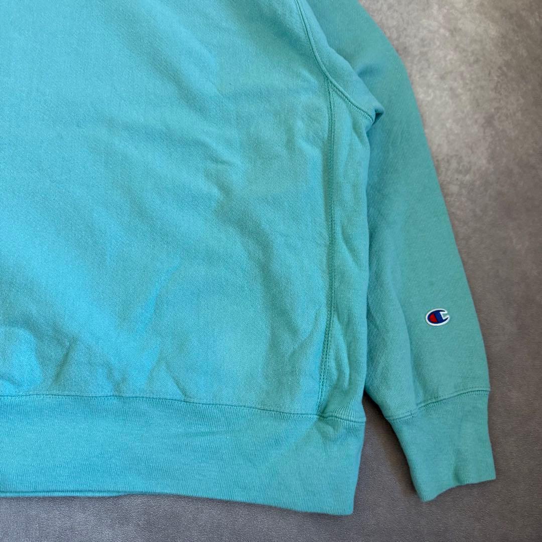 チャンピオン リバースウィーブ 無地スウェット ライトブルー 2XL