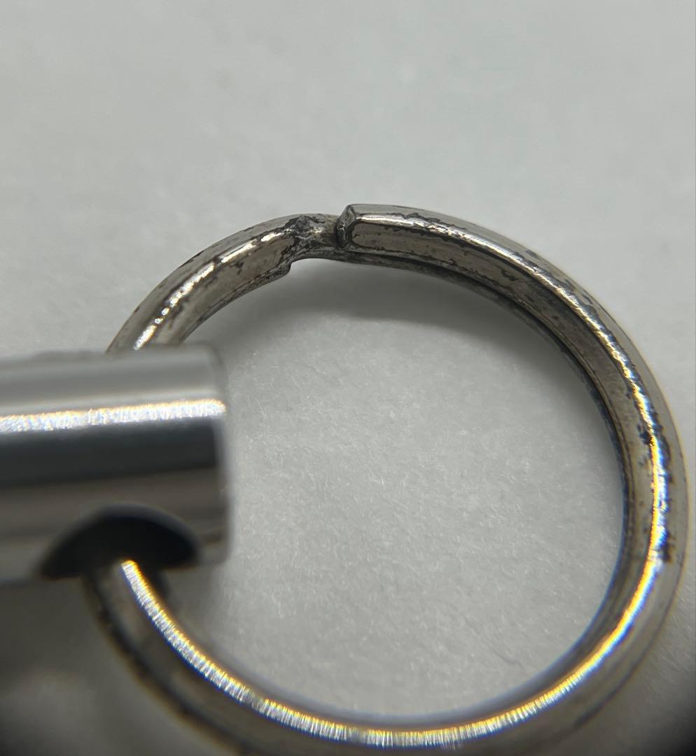 ティファニー TIFFANY 1837 バレット キーリング キーホルダー SV