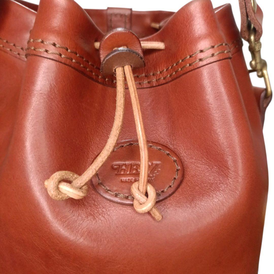 ✨HERZ 巾着ショルダーポシェット CK28 バケツ型 ショルダーバッグ L