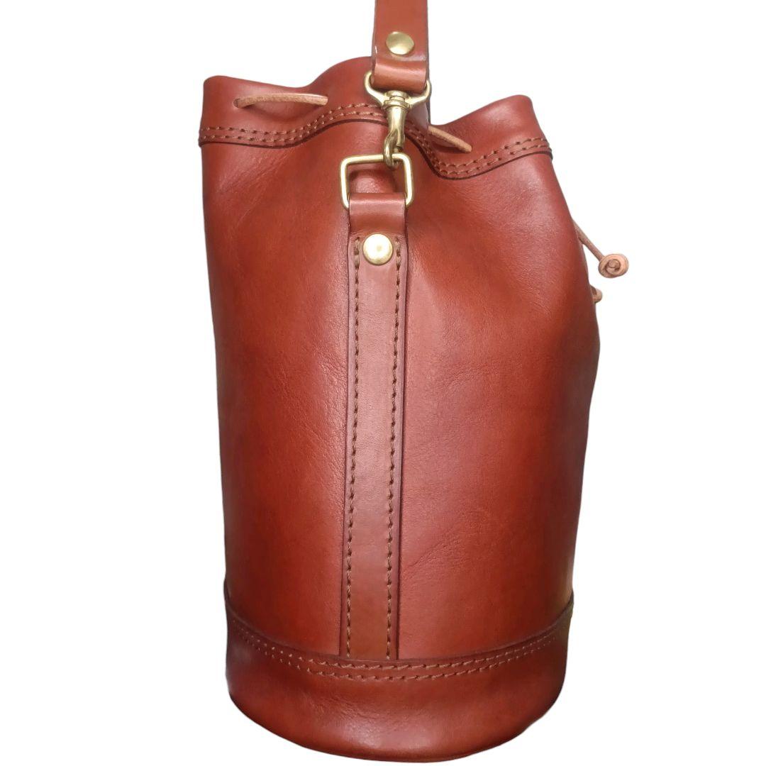 ✨HERZ 巾着ショルダーポシェット CK28 バケツ型 ショルダーバッグ L