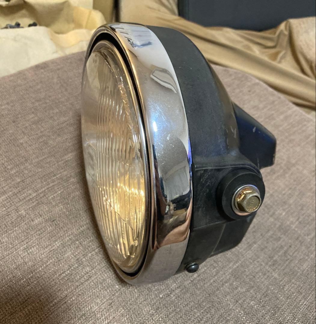【純正】ゼファー400χZEPHYRχ ヘッドライトとリム　ライトケースセット