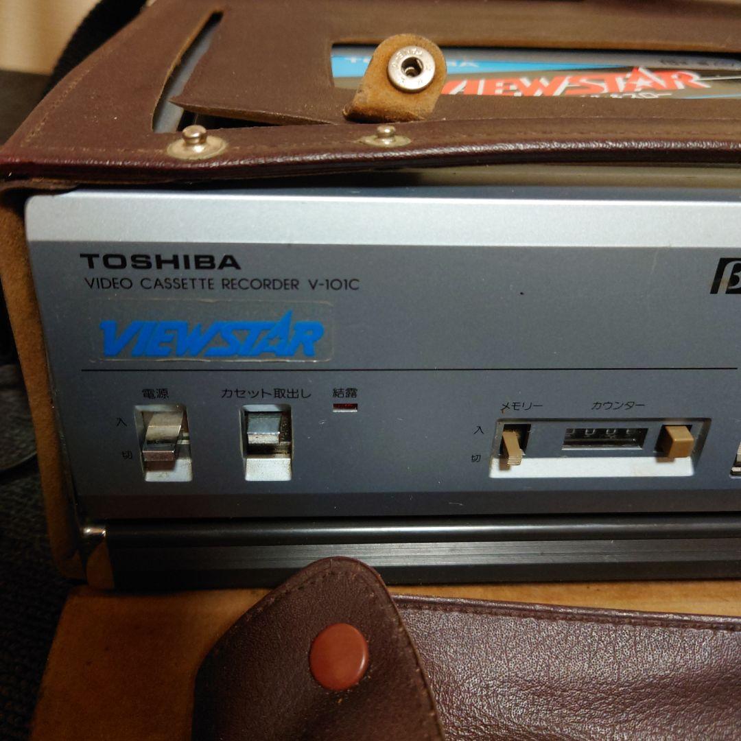 TOSHIBA 東芝 ビデオカメラ・マイク・三脚セット