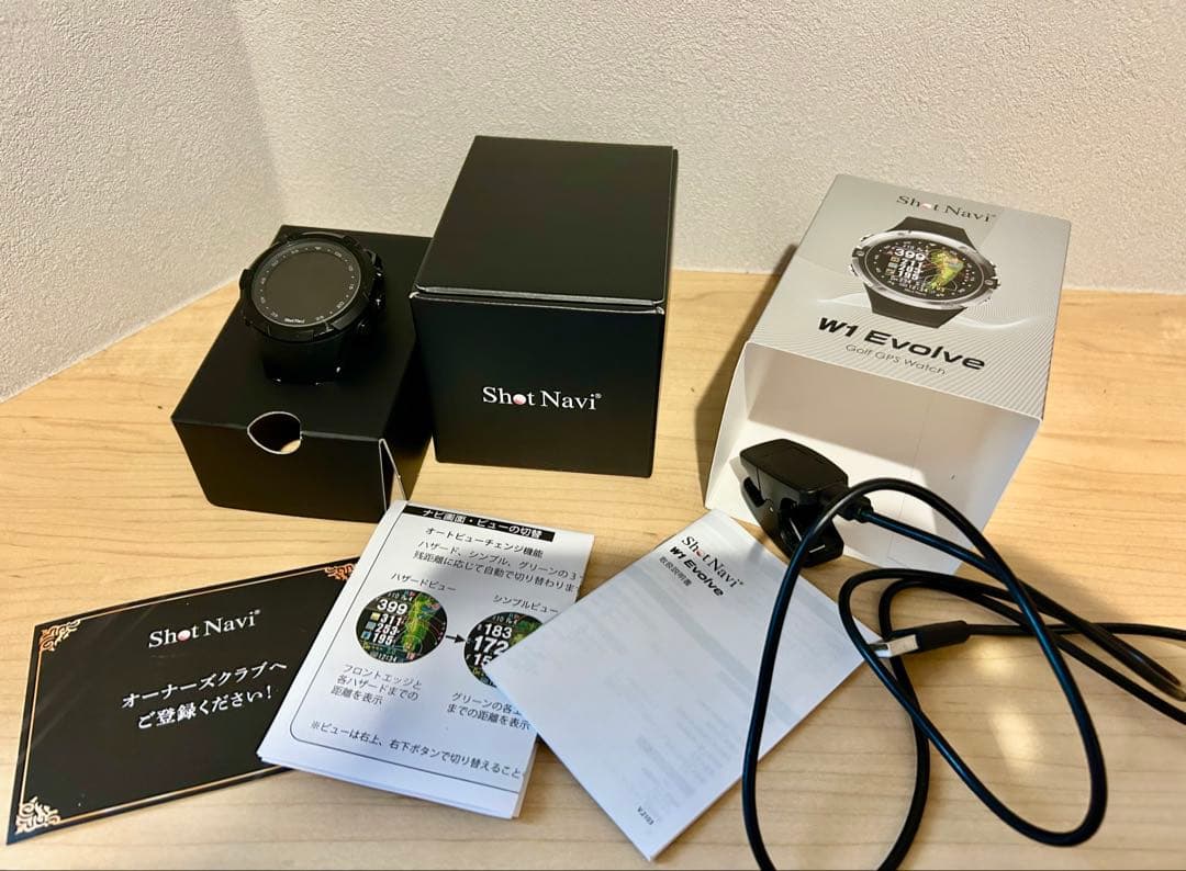 Shot Navi W1 Evolve ゴルフウォッチ