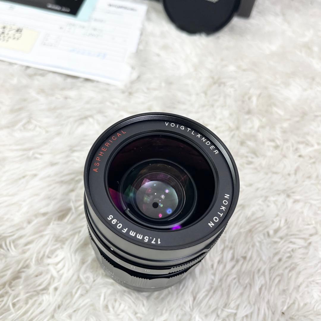 VoightLander 単焦点レンズ　NOKTON 17.5mm F0.95