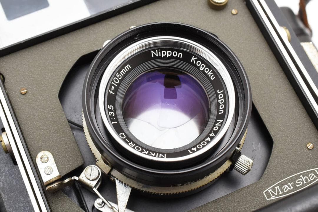 ★美品★マミヤ 6x9 + NIKKOR-Q 105mm F3.5