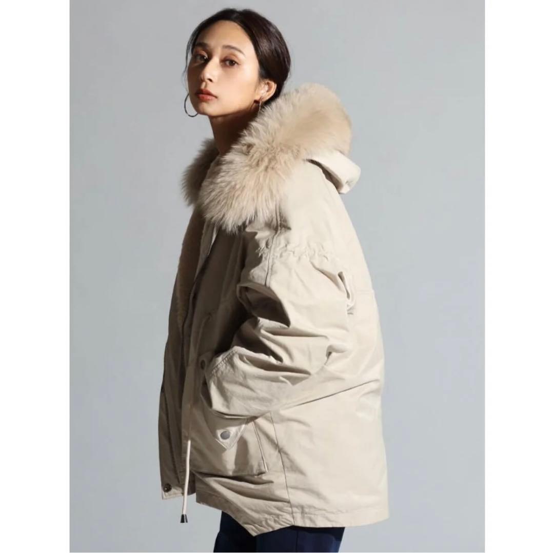 スコットクラブ FENNEL フォックスファードロストオーバーブルゾン 美品