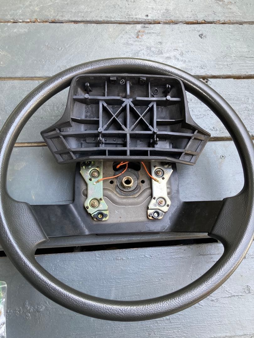 ランドクルーザー 60 純正ハンドル　エアバック無 　グレー　美品　当時物