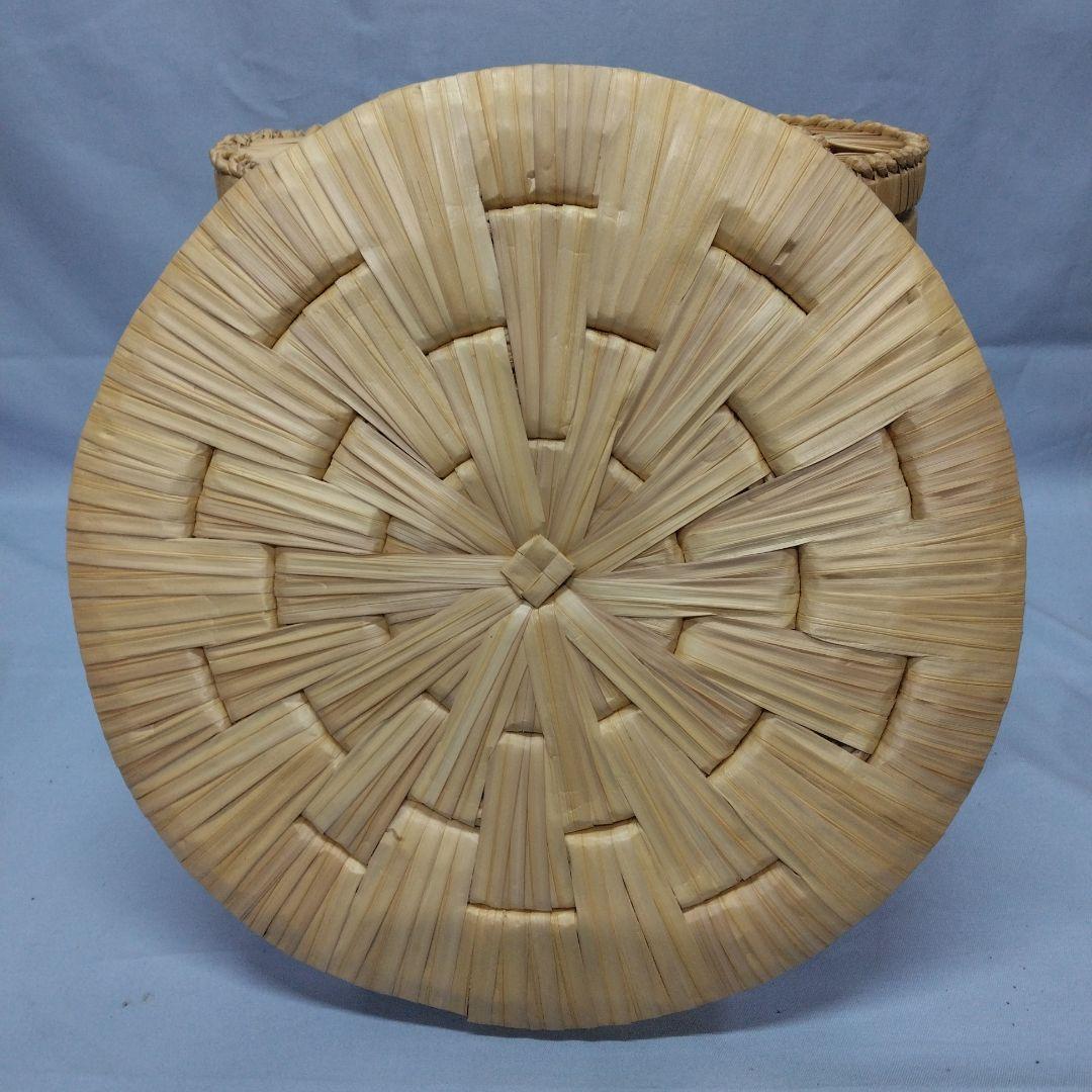 円座　茶道具 円形 33．5cm 箱付き