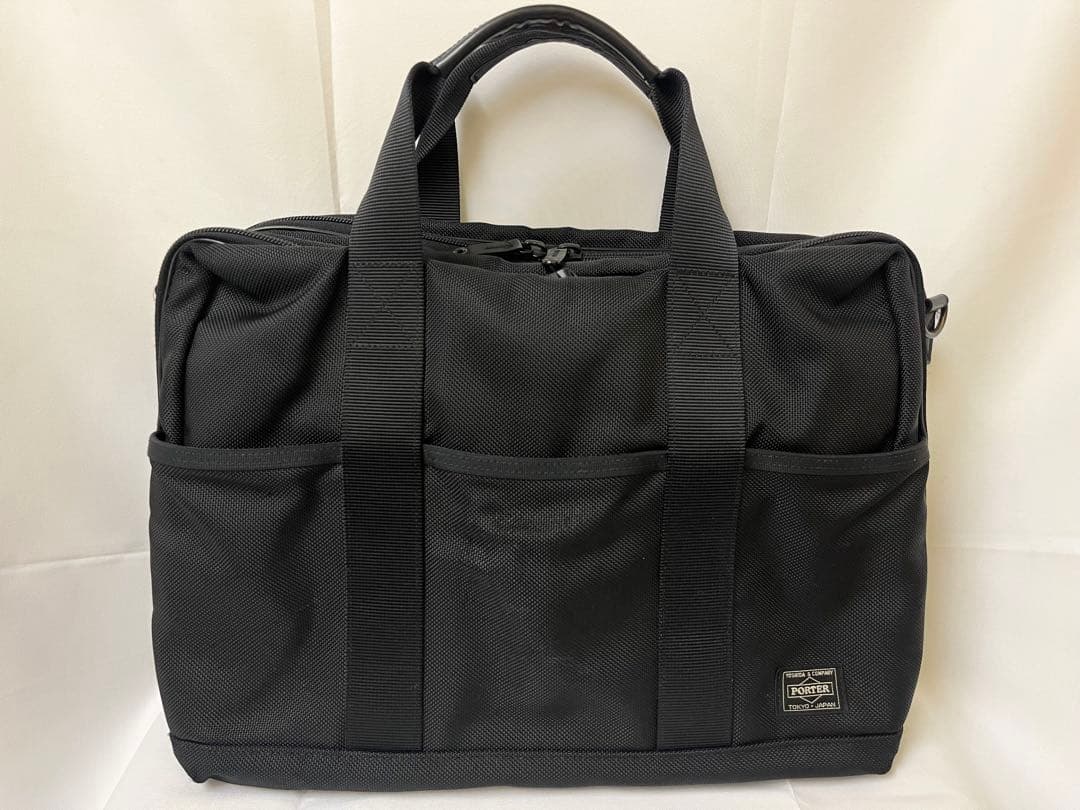 PORTER ポーター ステージ 2way ブリーフケース ビジネスバッグ 黒