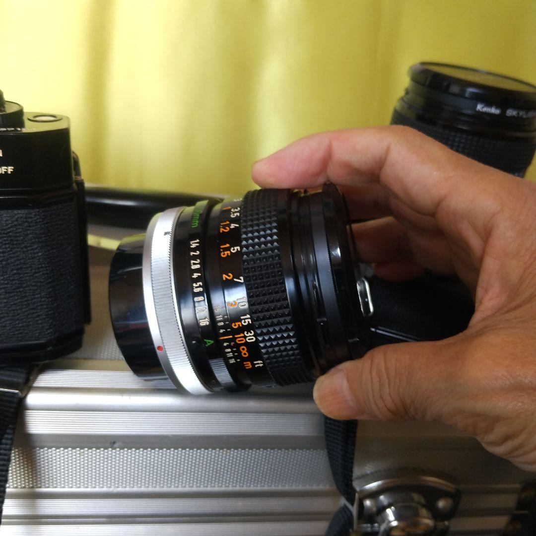 Canon EF フィルムカメラ 2台セット美品+三脚+ボックス