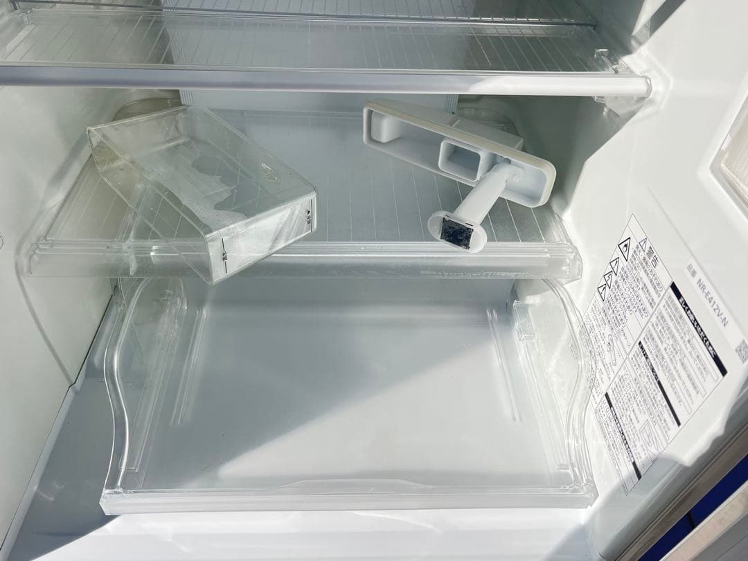 Panasonic 冷蔵庫 シルバー Ag Clean 2017 年