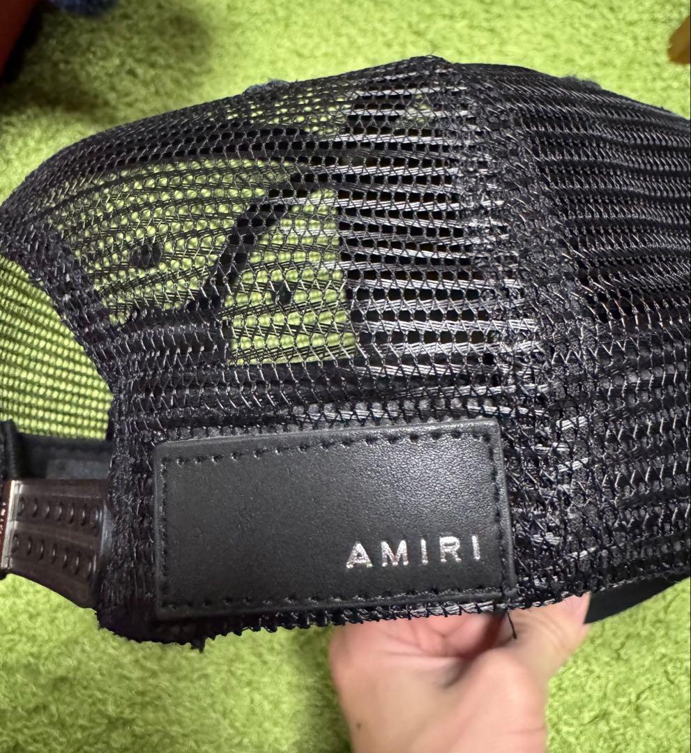 AMIRI STAR TRUCKER HATアミリブラックスタートラッカーハット