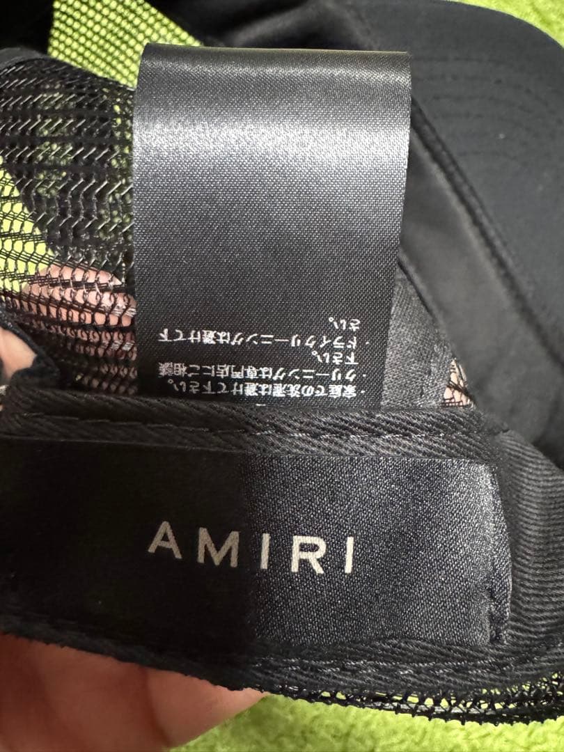 AMIRI STAR TRUCKER HATアミリブラックスタートラッカーハット