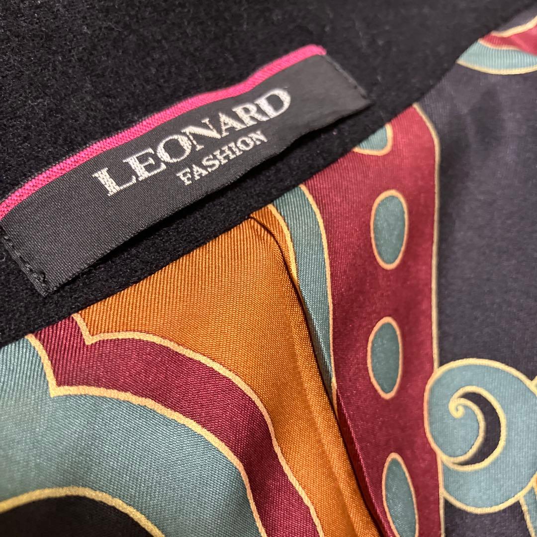 charlynさま専用♡最終価格♡レオナール　カシミヤ混ハーフコート