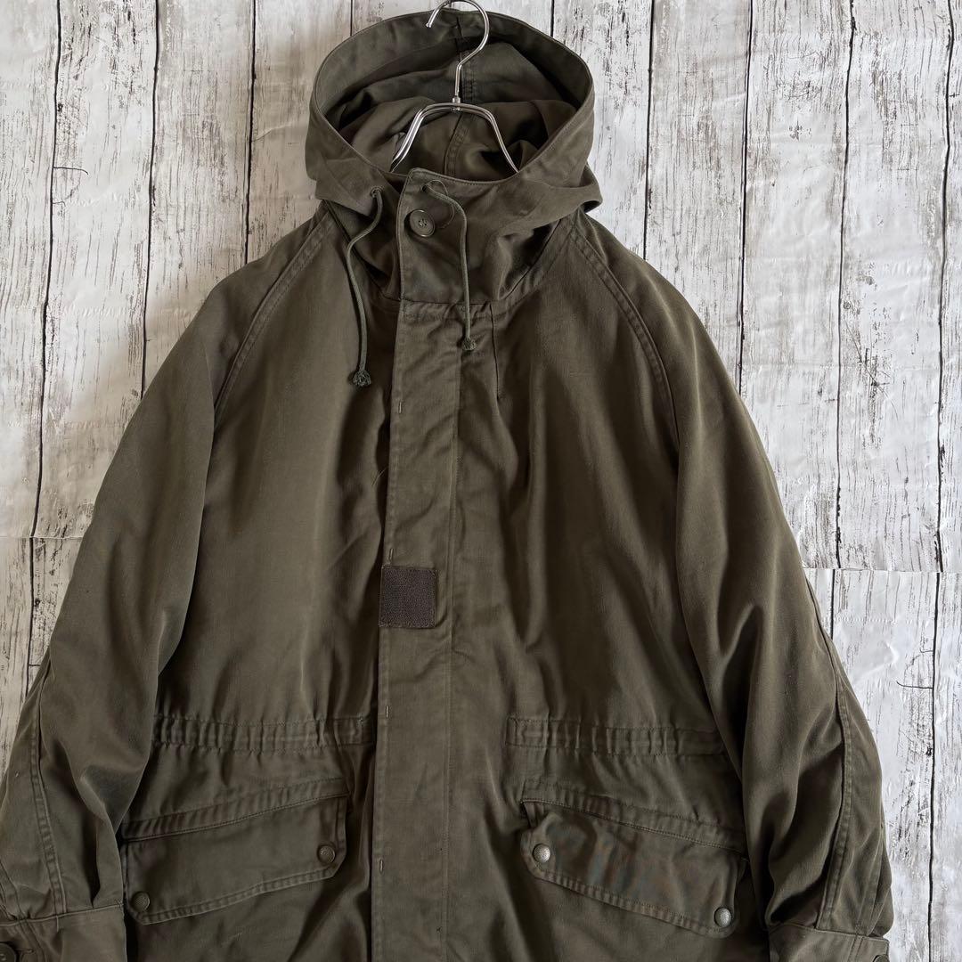 80s フランス軍 M64 フィールドパーカー モッズコート ライナー付 86C