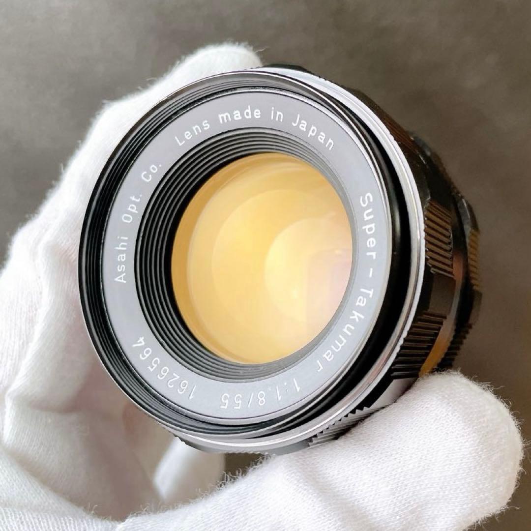 【美品】Super Takumar 55mm f1.8 M42 整備済