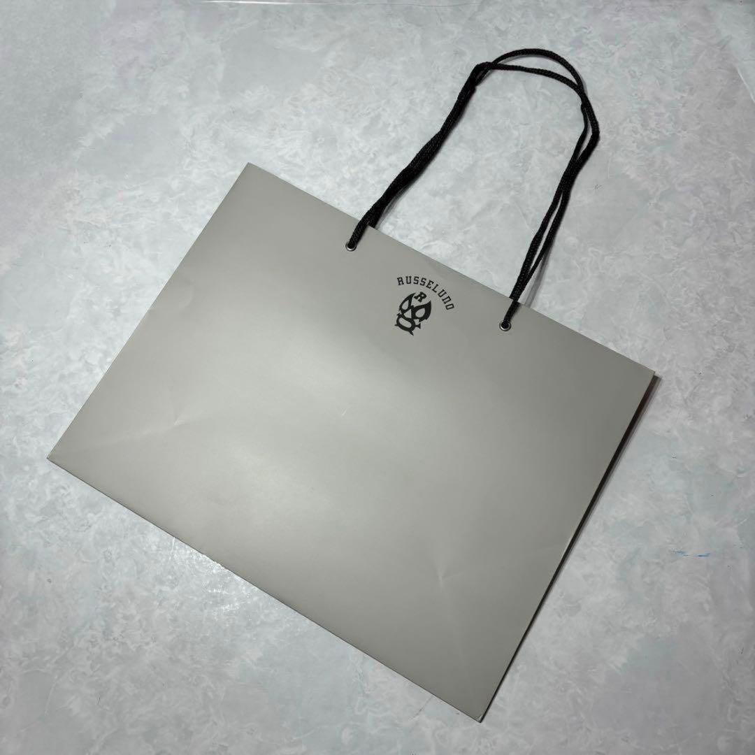 ラッセルノ ゴルフ レイヤード プリント モックネック L/S グレー L 5