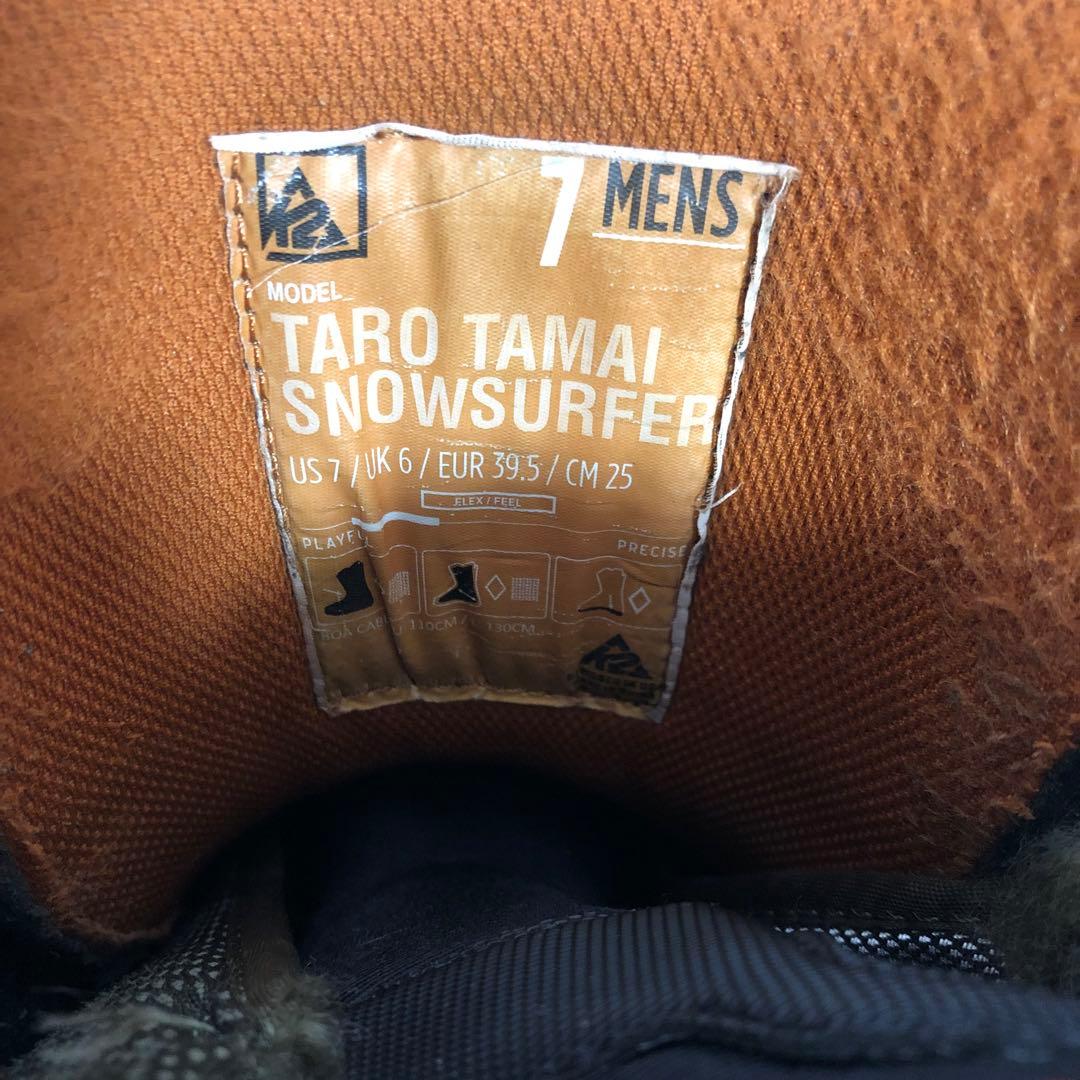 K2 TT taro tamai スノーボードブーツ 25cm boa パウダー
