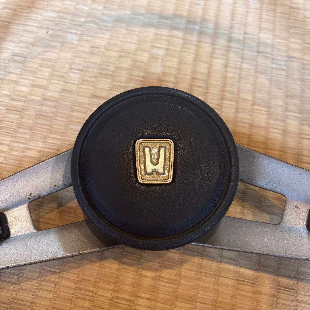 ホンダ シビック ウッド ステアリングホイール ハンドル 旧車 当時物