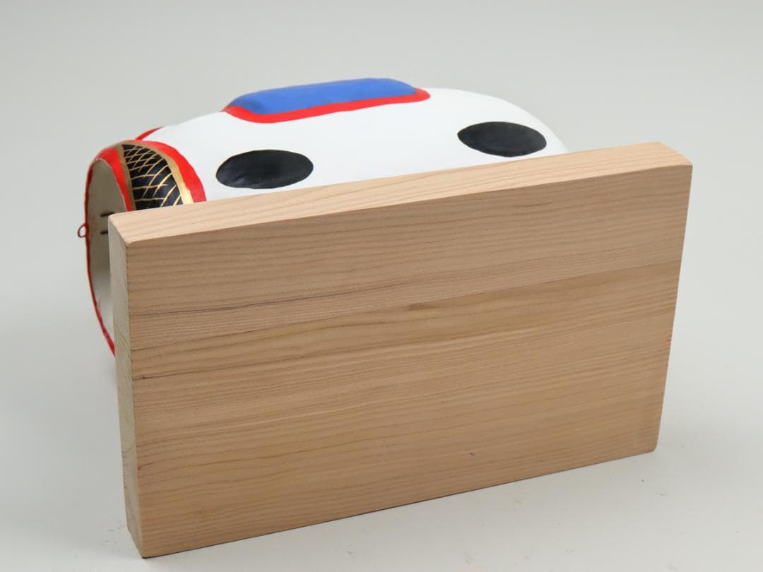 一閑張 伊予松山 泉王子 宝来之犬 張子犬 箱付き