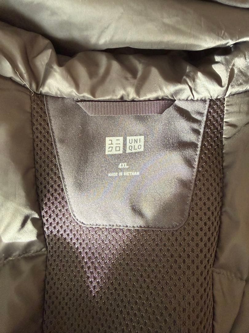 【美品】ハイブリッドダウンパーカ 09 BLACK 4XL