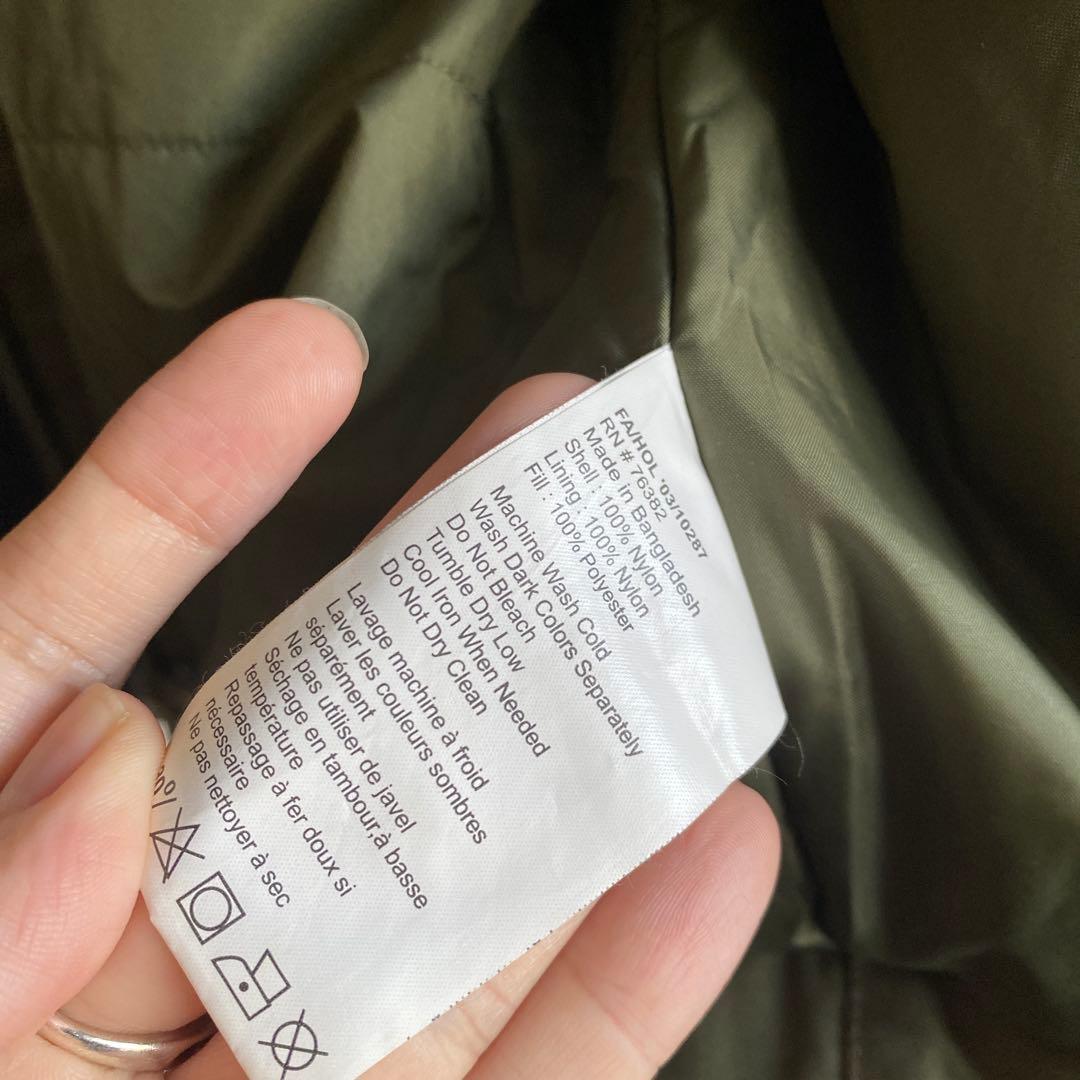 90s00s Timberland ナイロンA-2 type デッキジャケット