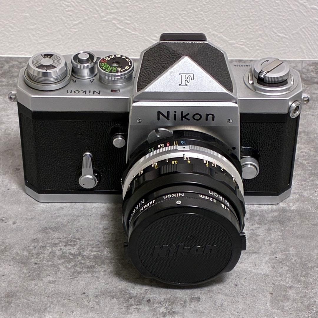 Nikon F 中期 ボディ + Auto Nikkor 28mm F3.5