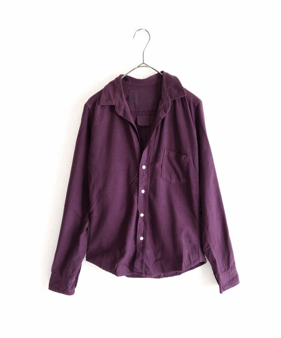 Frank&Eileen　BARRY　バリー　シャツ ボルドー系