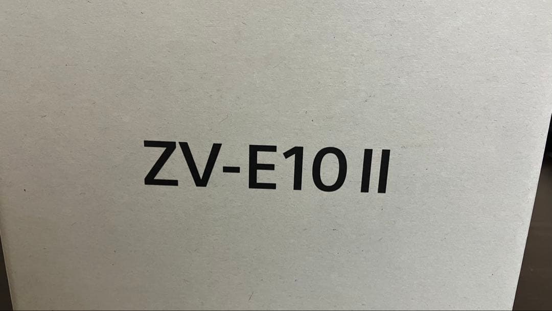 SONY ZV-E10Ⅱ ホワイト　 ダブルズームレンズキット 本体 + 付属品