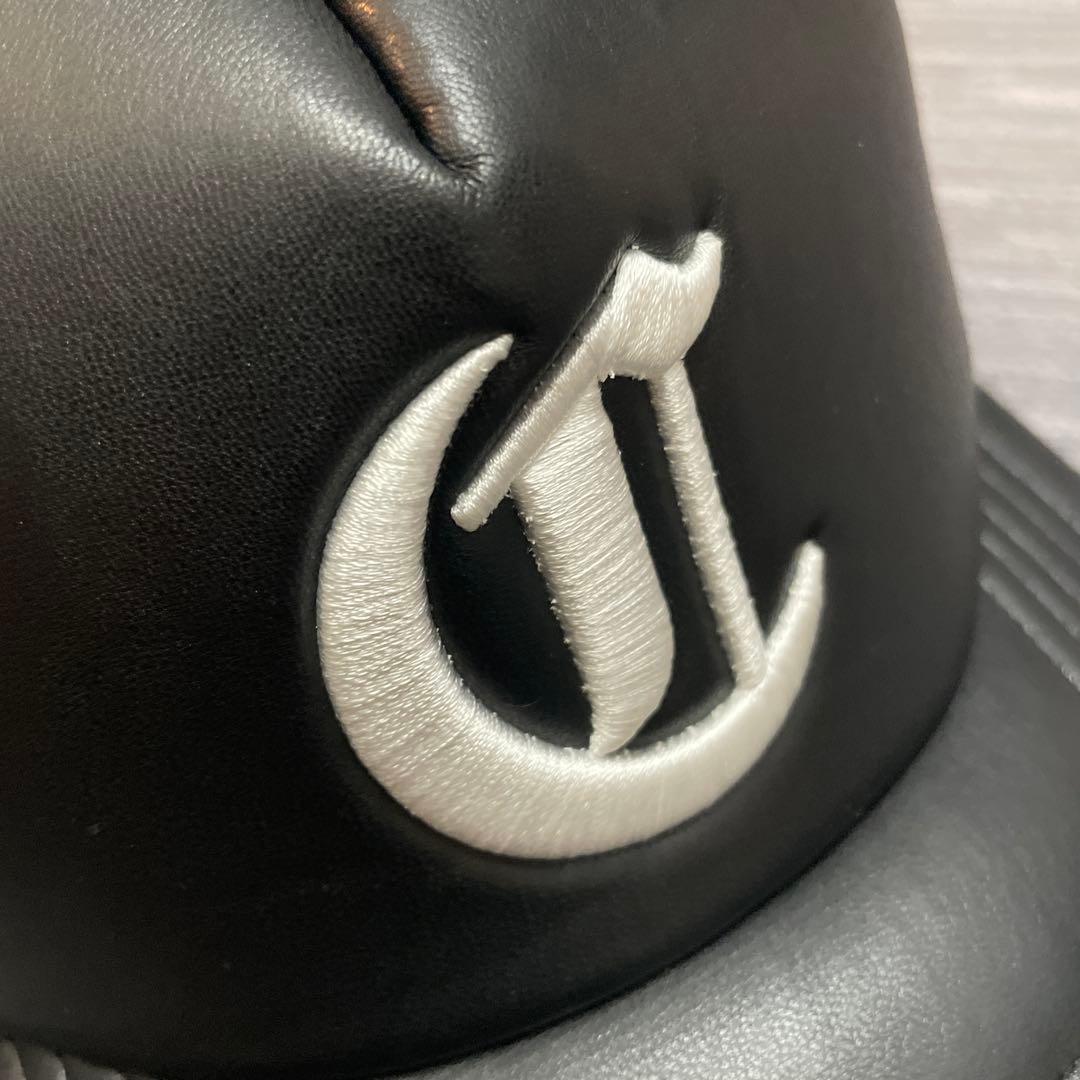 帽子 COOTIE Faux Leather 5 Panel Mesh Cap