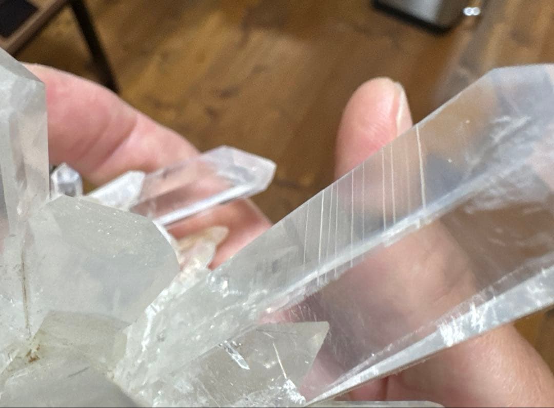 【高品質】コロンビア産　レムリアン水晶クラスター