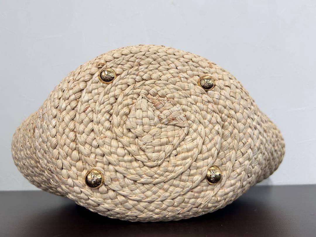 【超美品】DOLCE&GABBANA （ドルチェ＆ガッバーナ)かごバッグ