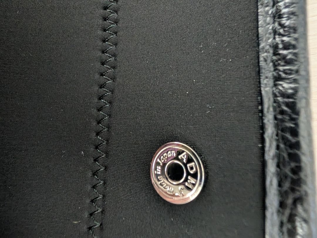 ADMJ ブラックショルダーバッグ