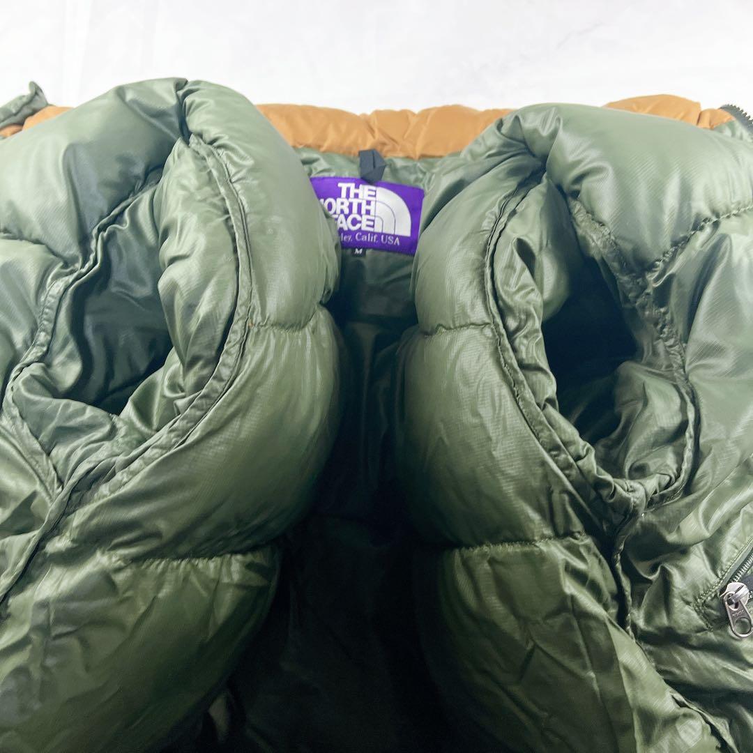 希少✨THE NORTH FACE PURPLE LABEL ヌプシ フード付き