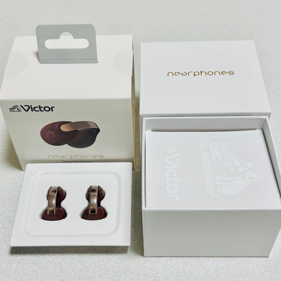 Victor ワイヤレスイヤホン イヤーカフ HA-NP1T