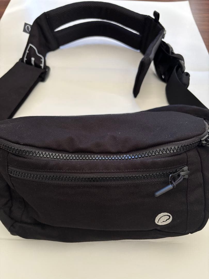 【美品】グスケット365抱っこ紐Plus バッグ 2WAY 黒 収納ポーチ付