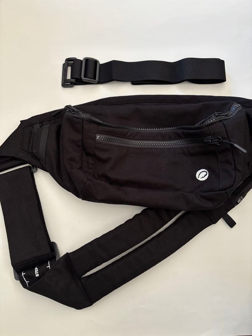 【美品】グスケット365抱っこ紐Plus バッグ 2WAY 黒 収納ポーチ付