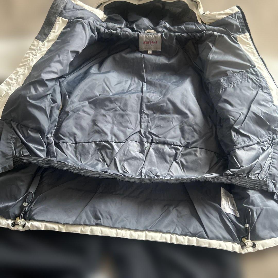 SISTA-J スキーウェア Mサイズ ホワイト/ブラック