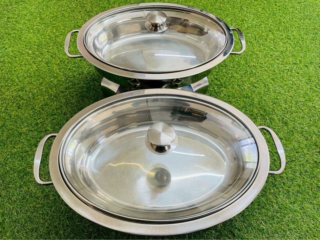 【美品2個】トラモンティナ 保温器 3.9L オーバル