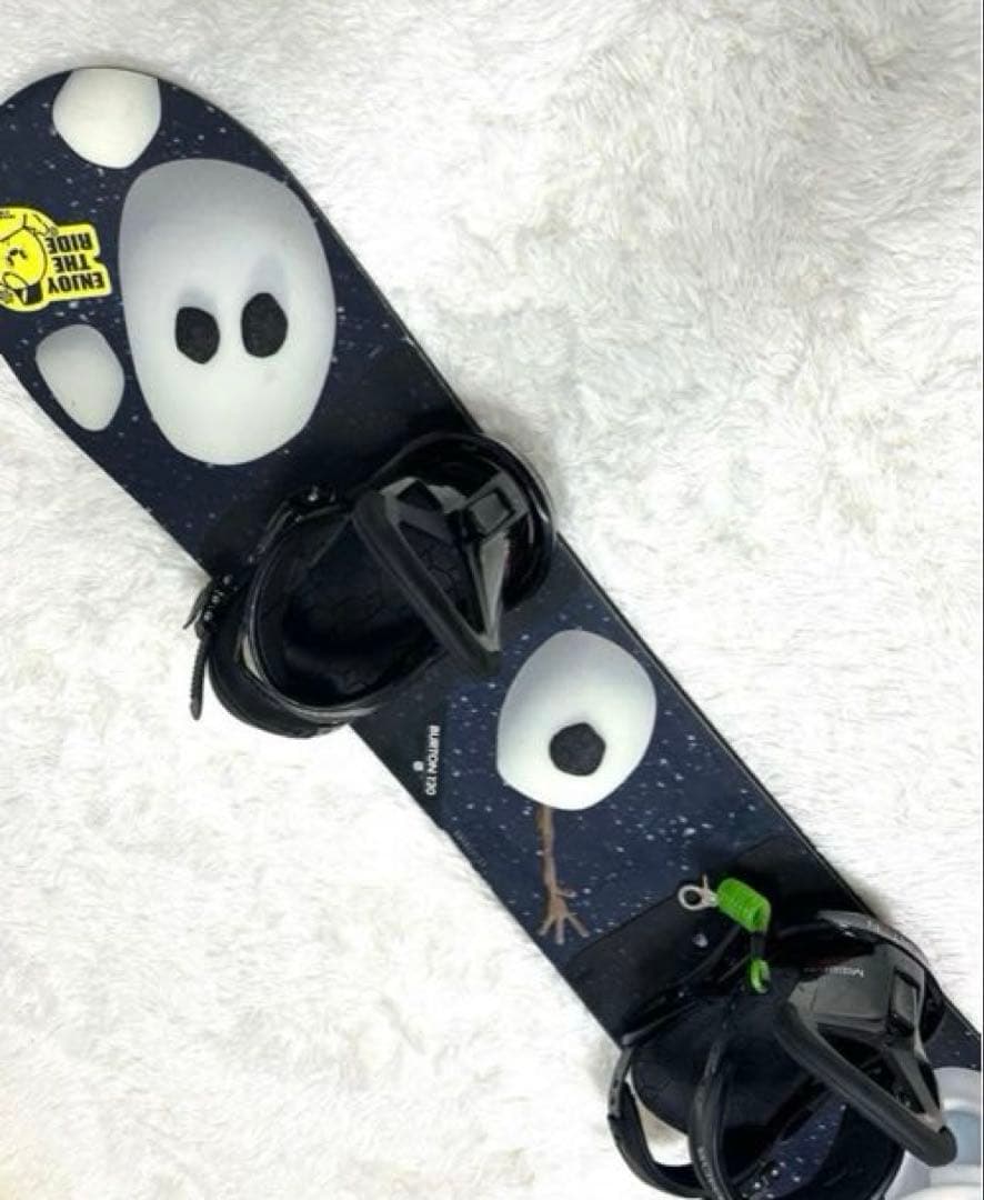 最終価格！BURTON 2点セット　スノーボード ビンディング　120cm 板
