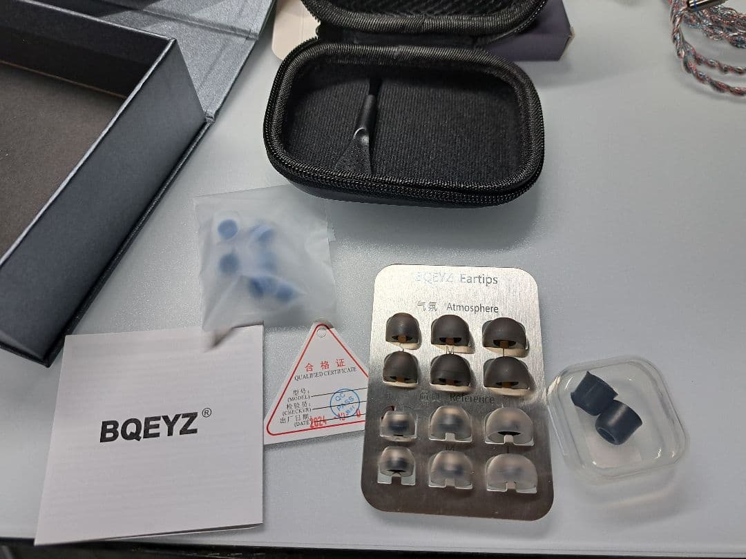 新品同様 Bqeyz Winter 4.4mm ブラック おまけ多数！