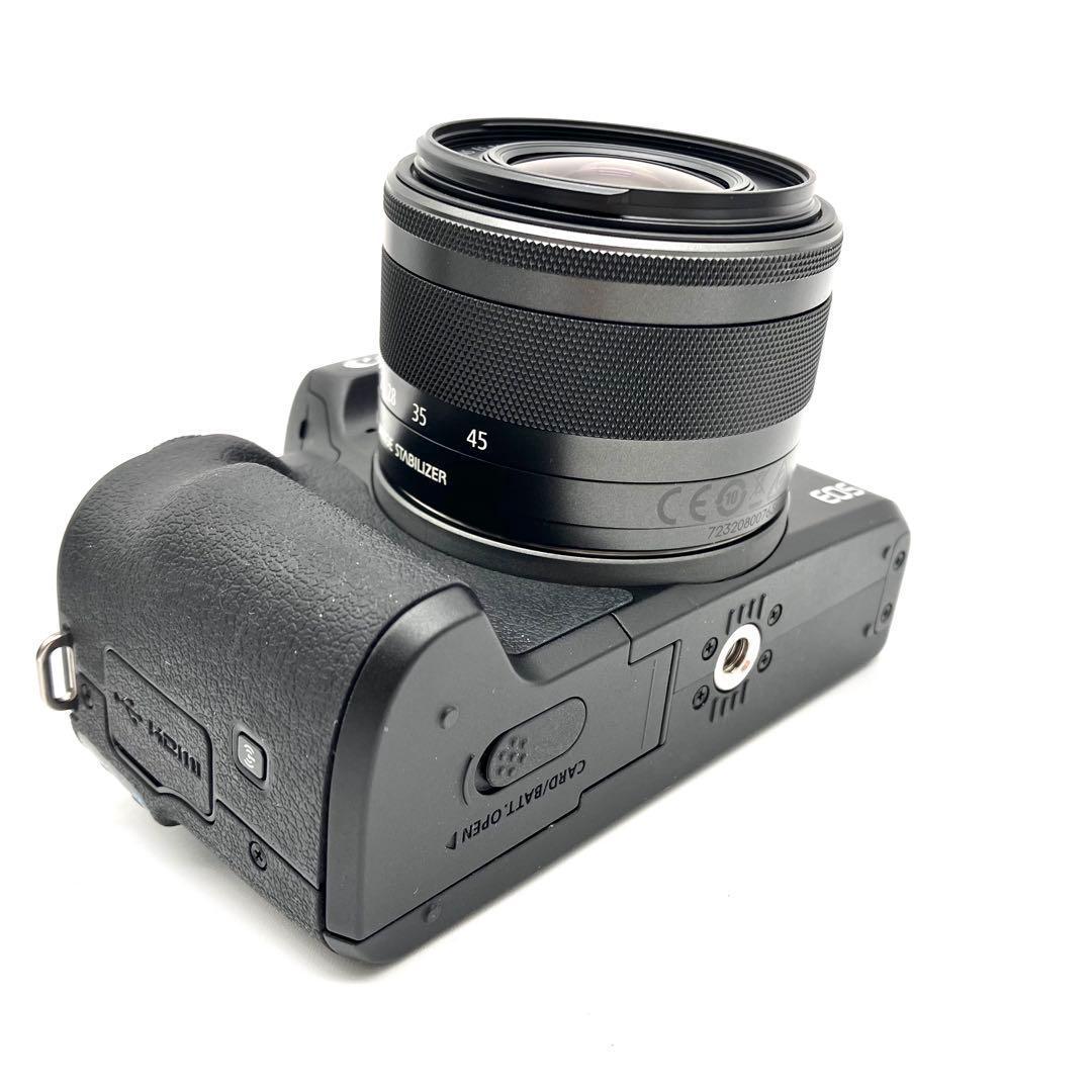 Wi-Fi対応♪ Canon EOS Kiss M2 ブラック 15-45mm