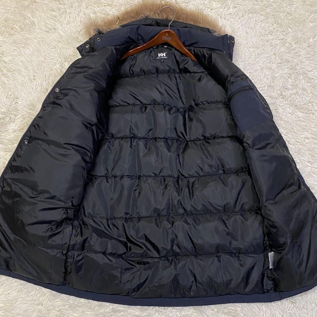 【美品✨】ヘリーハンセン 3way ダウンコート 黒 XL