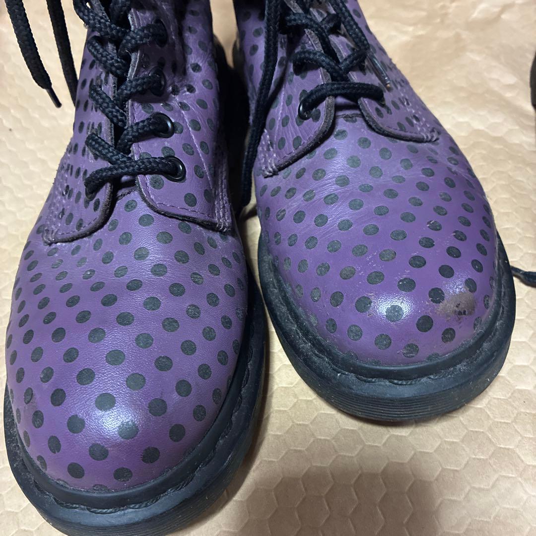 ドクターマーチン紫2足セット