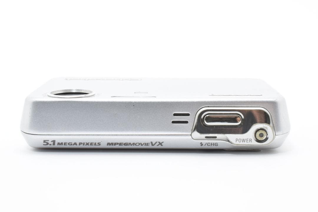 【美品】SONY Cyber-shot DSC-T3 シルバー　動作確認済