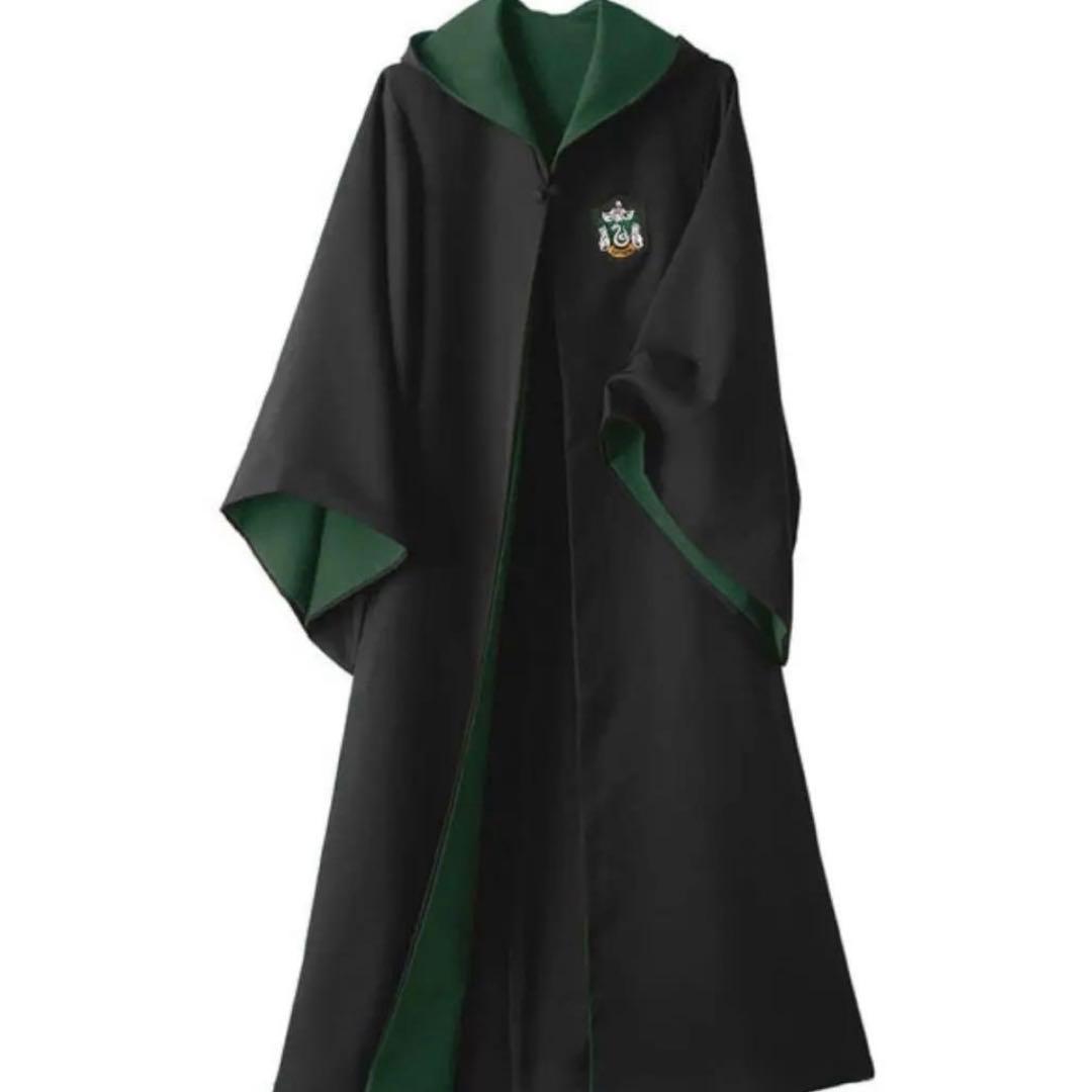 USJ公式 ユニバ ハリーポッター スリザリン ローブ M ネクタイ つき