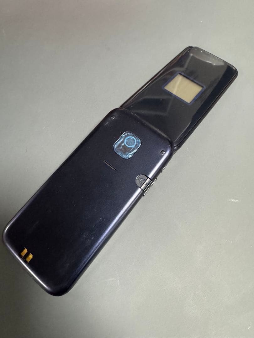 docomo 折りたたみ式携帯電話 らくらくホン F-02J ネイビー