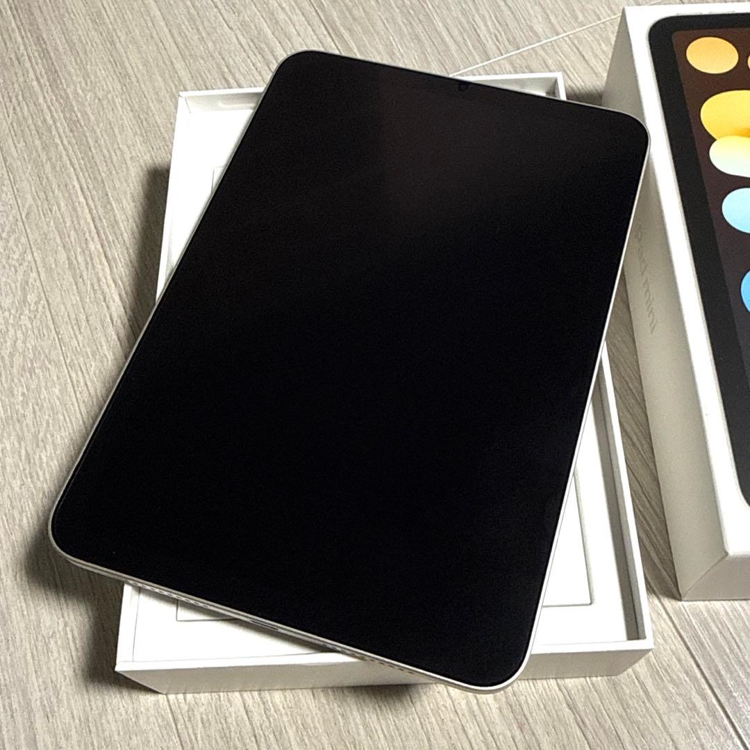 iPad mini 6 スターライト 256G 第6世代【最大容量93%】